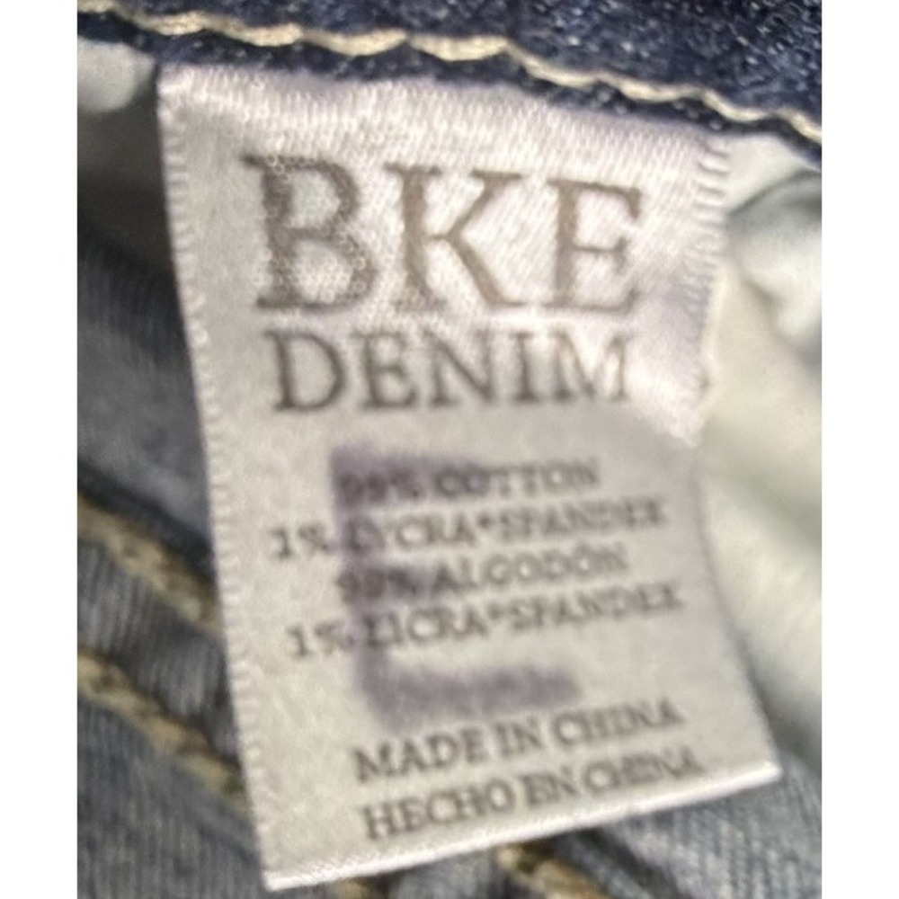 BKE Jake Straight Leg Men's Jeans Sz 32L 32x33 Med Wash Blue Denim The Buckle - Picture 9 of 9